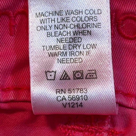 TWO Pairs Khaki Shorts- Maurice's SIZE 9/10 Watermelon AND Old Navy SIZE 8 White - Picture 6 of 13